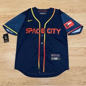 2022 HOUSTON ASTROS Space City Connect Space City Jeremy Peña #3 Jersey S Adult